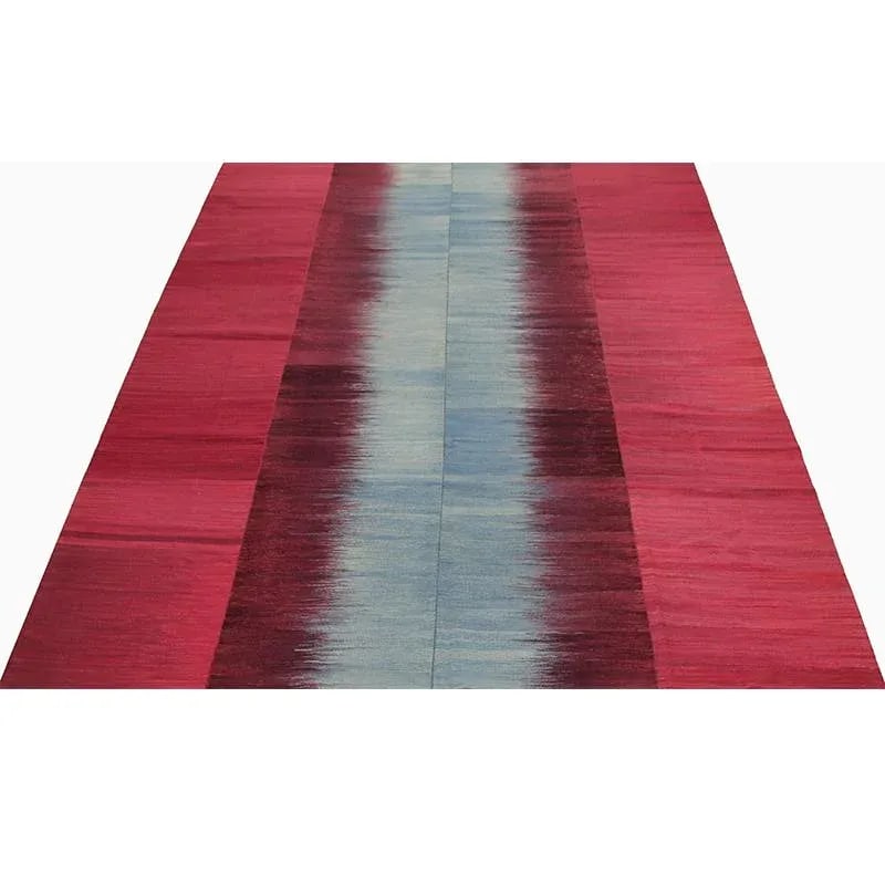 Handwoven Flatweave Scandinavian Style Persian Kilim Rug 8'2" X 10'2" - 2