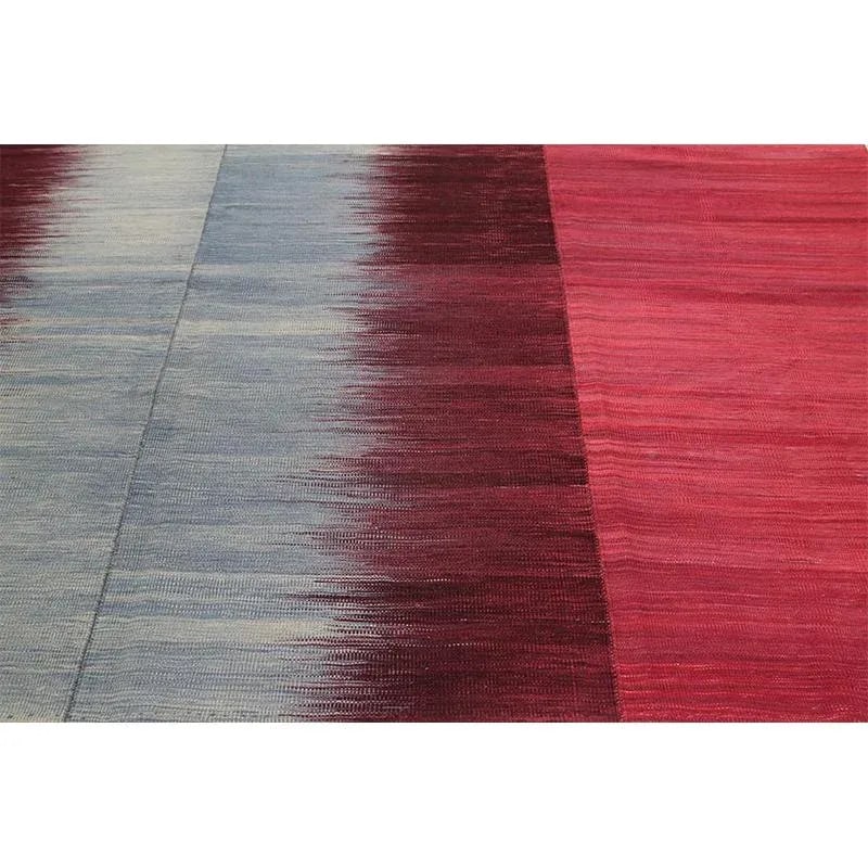 Handwoven Flatweave Scandinavian Style Persian Kilim Rug 8'2" X 10'2" - 4