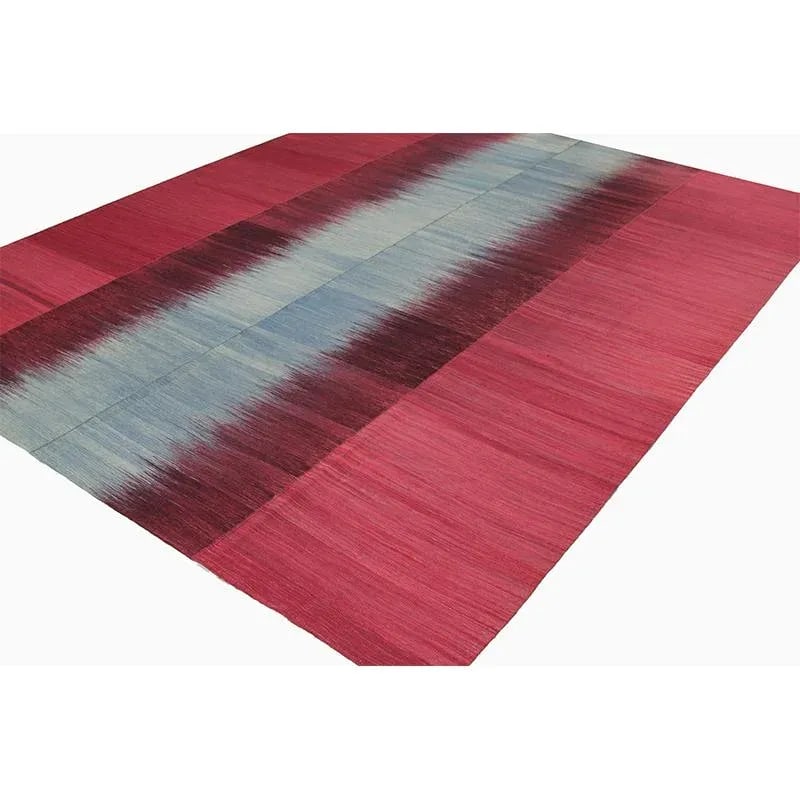 Handwoven Flatweave Scandinavian Style Persian Kilim Rug 8'2" X 10'2" - 7
