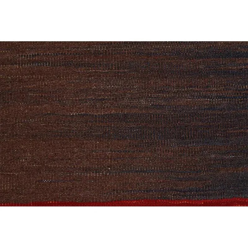 Handwoven Scandinavian Style Persian Kilim Rug 4'11" X 6'7" - 10