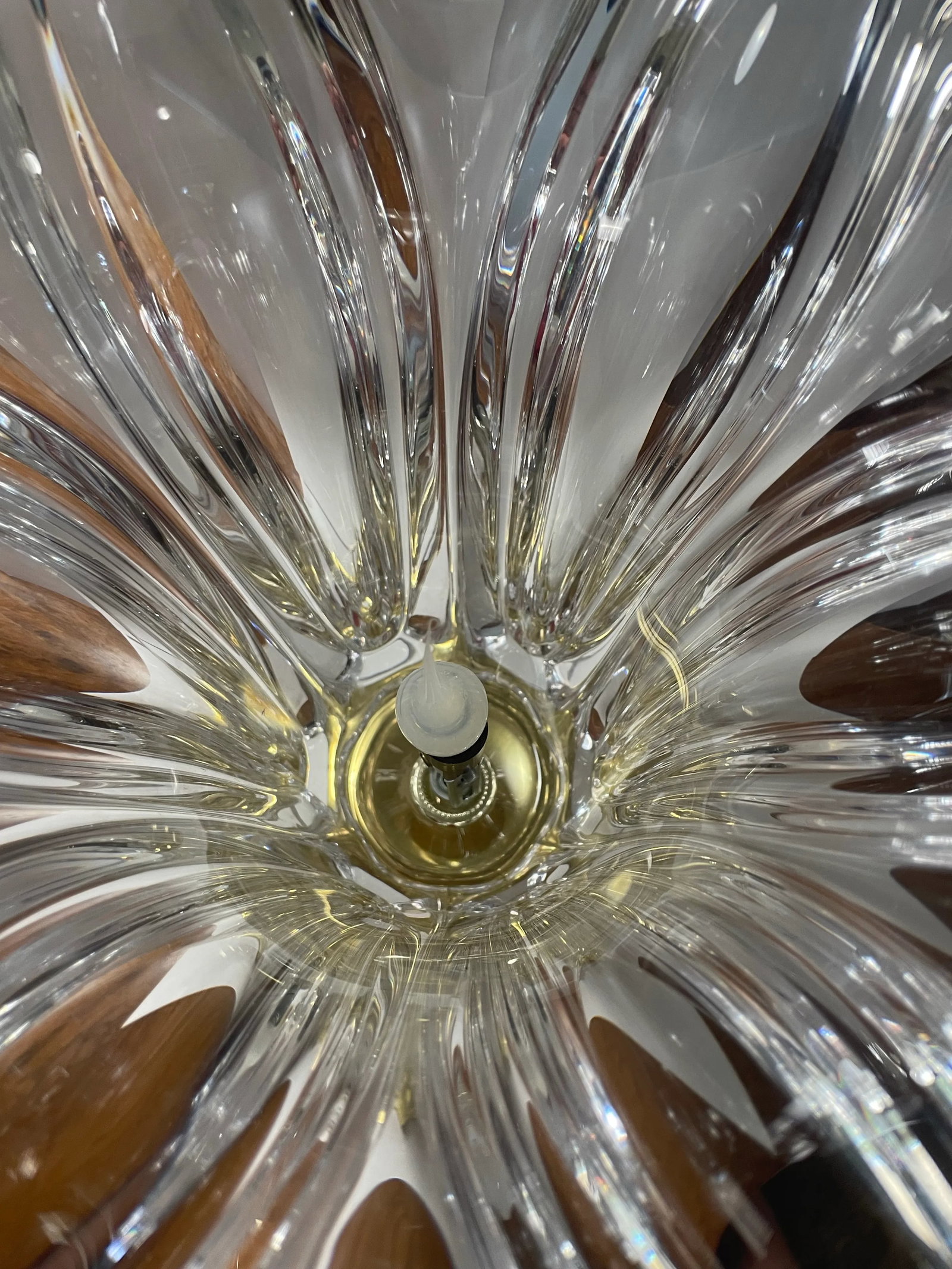 1950s Cofrac Crystal Lamp - 4