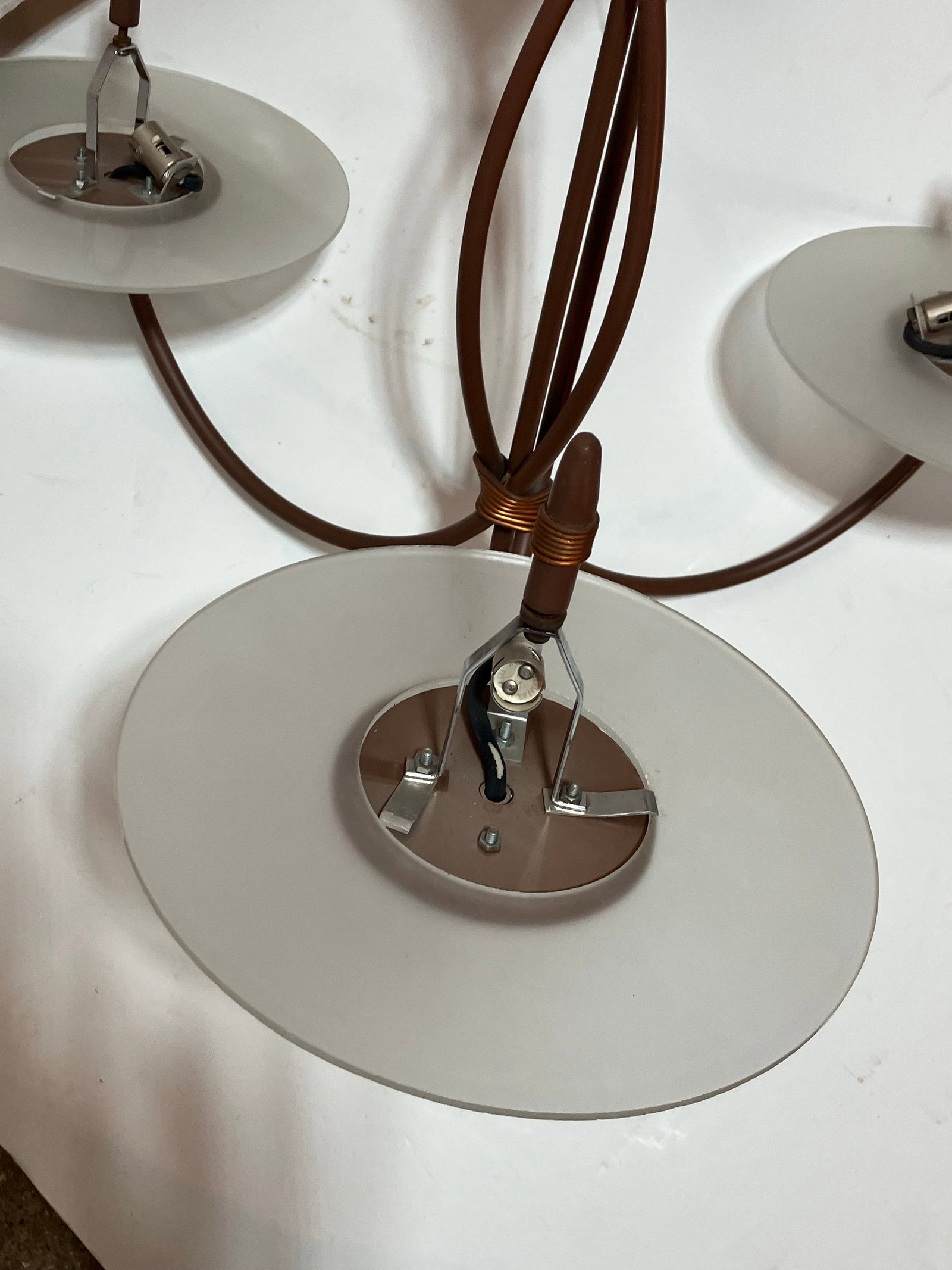90's Robert Sonneman/ George Kovacs Pendant Fixture - 2