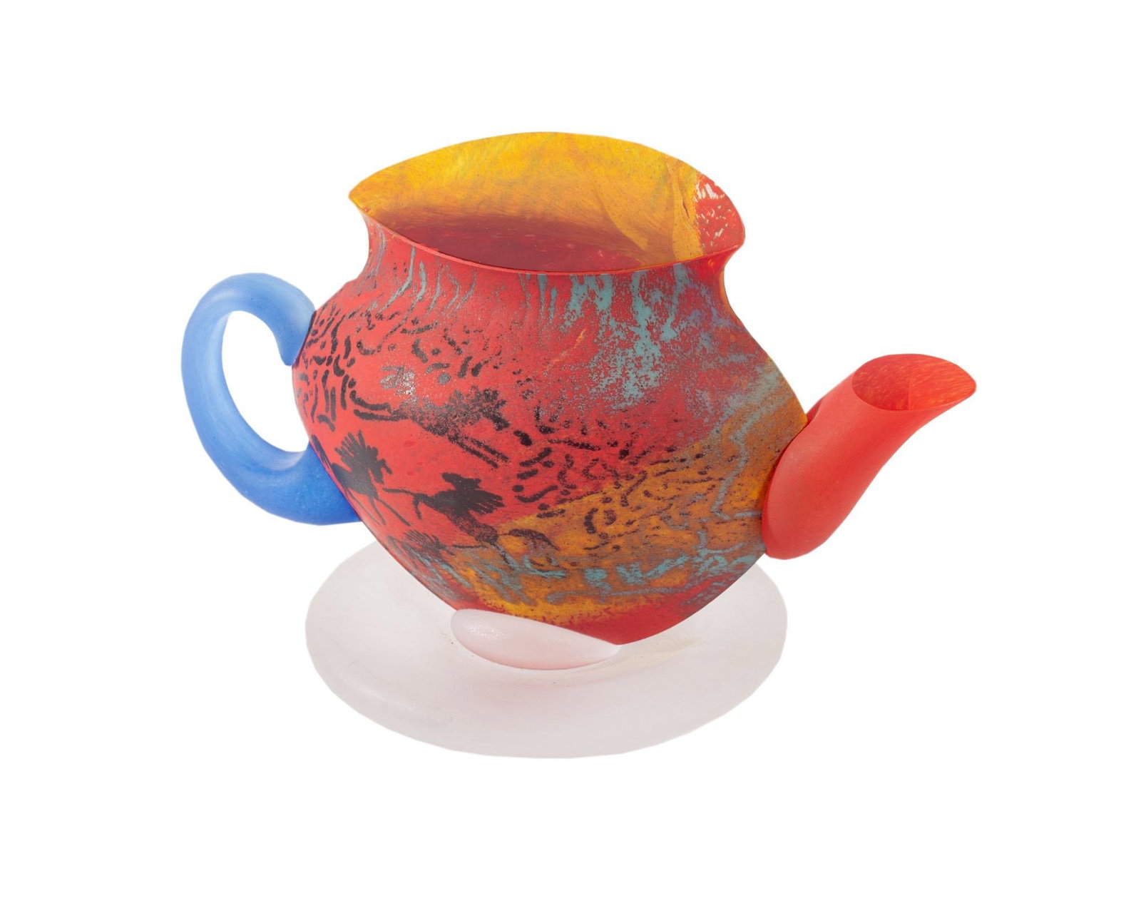 Kjell Engman Kosta Boda Atelier Teapot Sculpture - 2