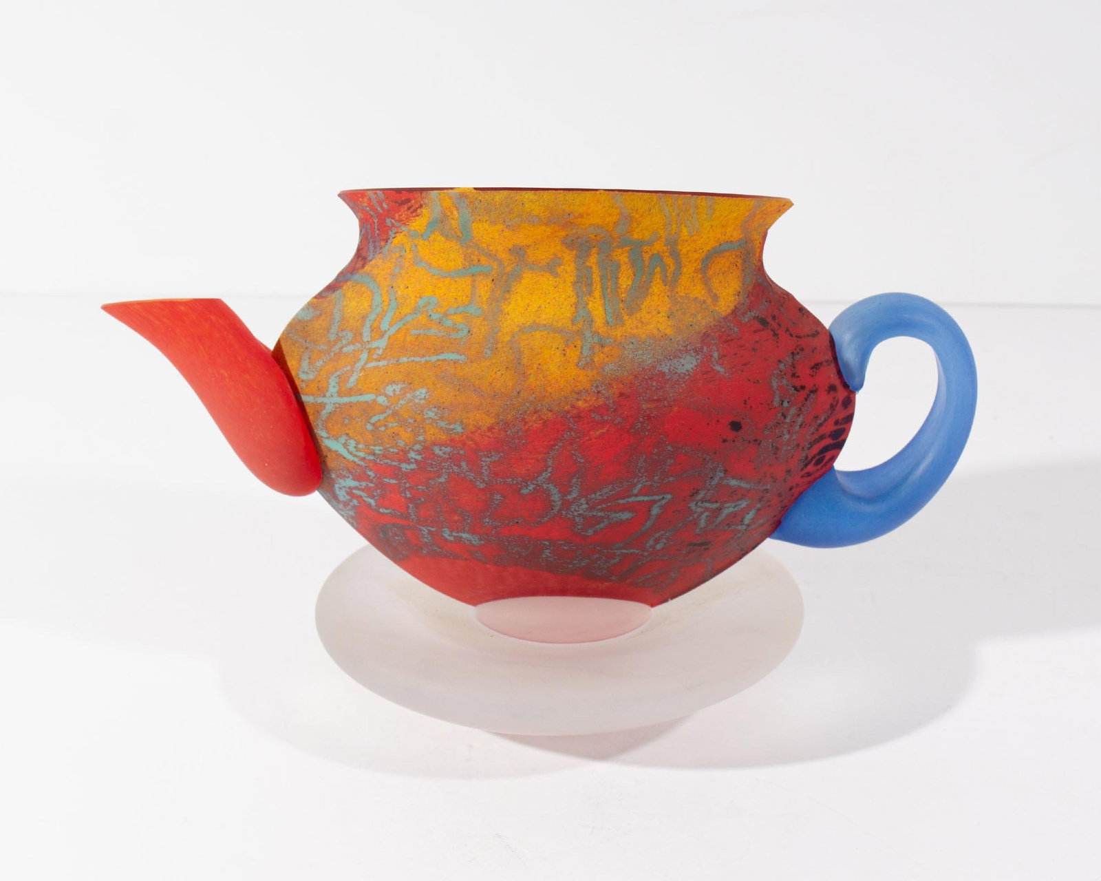 Kjell Engman Kosta Boda Atelier Teapot Sculpture - 4