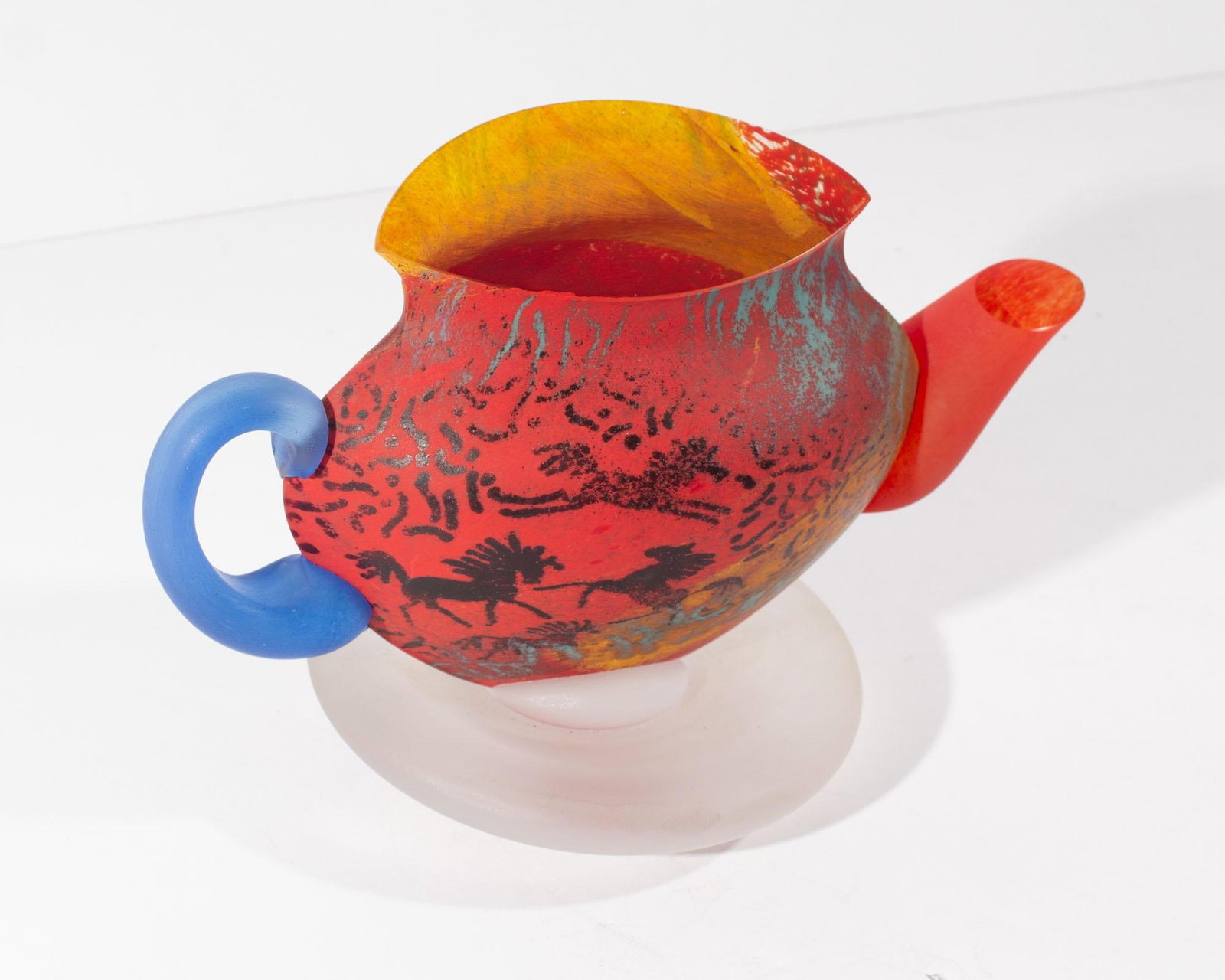 Kjell Engman Kosta Boda Atelier Teapot Sculpture - 5