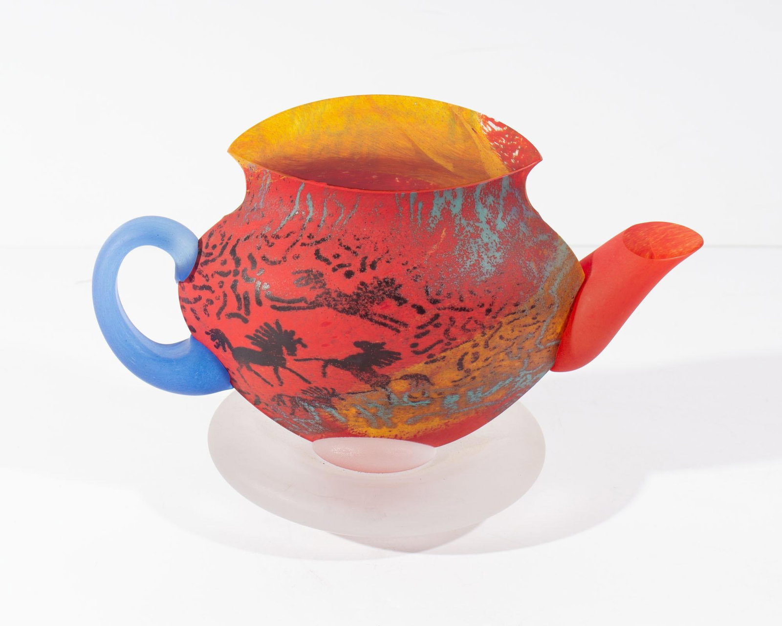 Kjell Engman Kosta Boda Atelier Teapot Sculpture - 6