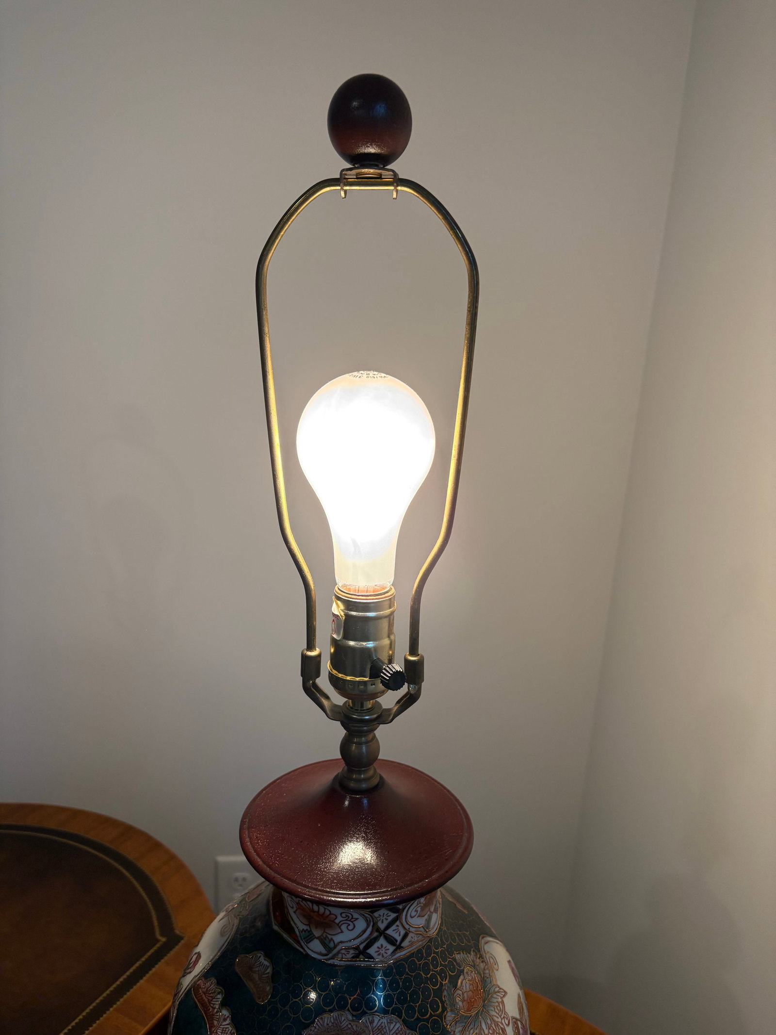 Late 20th Century Porcelain Vase Table Lamps - 4