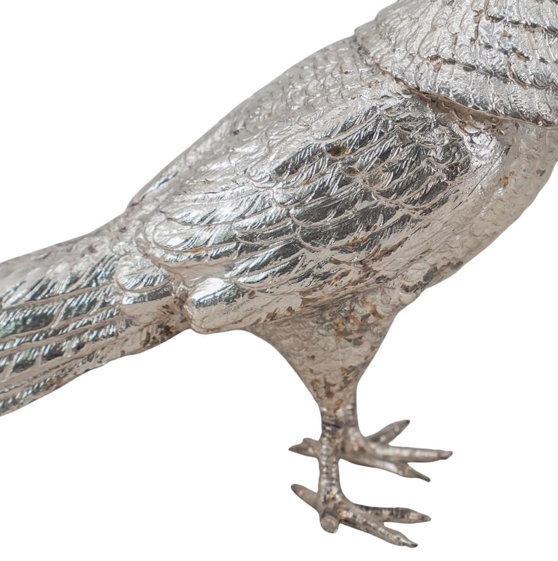 Pair of Silver Plated Pheasants - 6