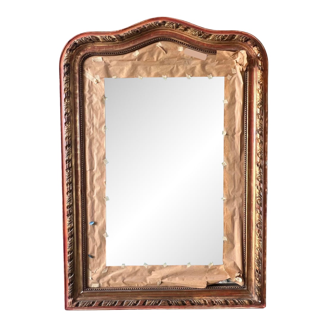 19th Century French Louis Philippe Giltwood Mirror (1 of 15)