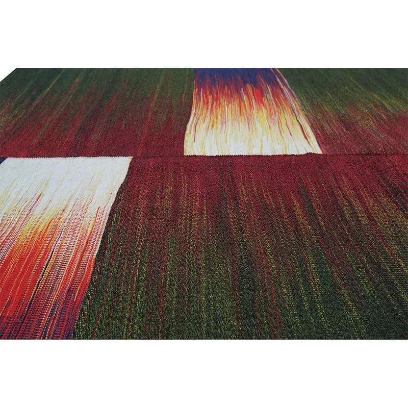 Handwoven Flatweave Stripe Pattern Scandinavian Style Kilim Rug 4'10" X 6'0'' - 5