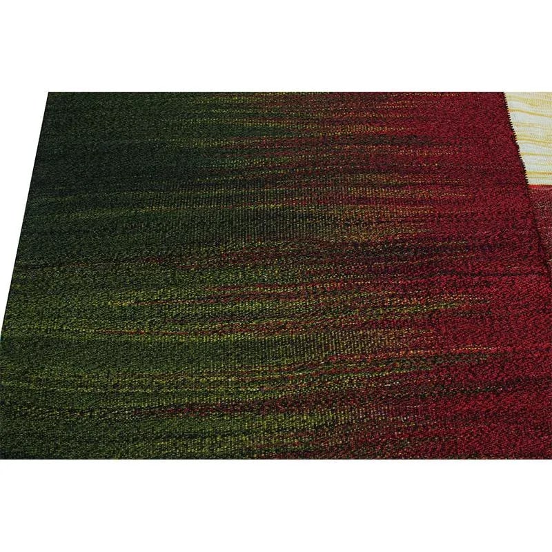 Handwoven Flatweave Stripe Pattern Scandinavian Style Kilim Rug 4'10" X 6'0'' - 6