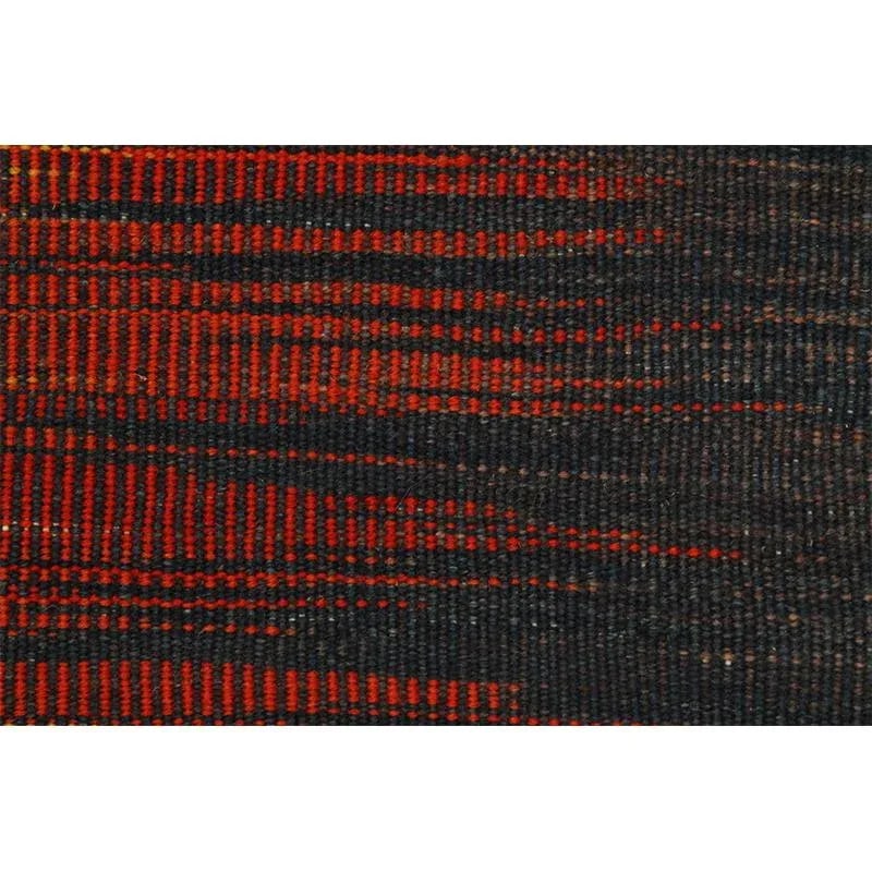 Handwoven Flatweave Stripe Pattern Scandinavian Style Kilim Rug 4'10" X 6'0'' - 8