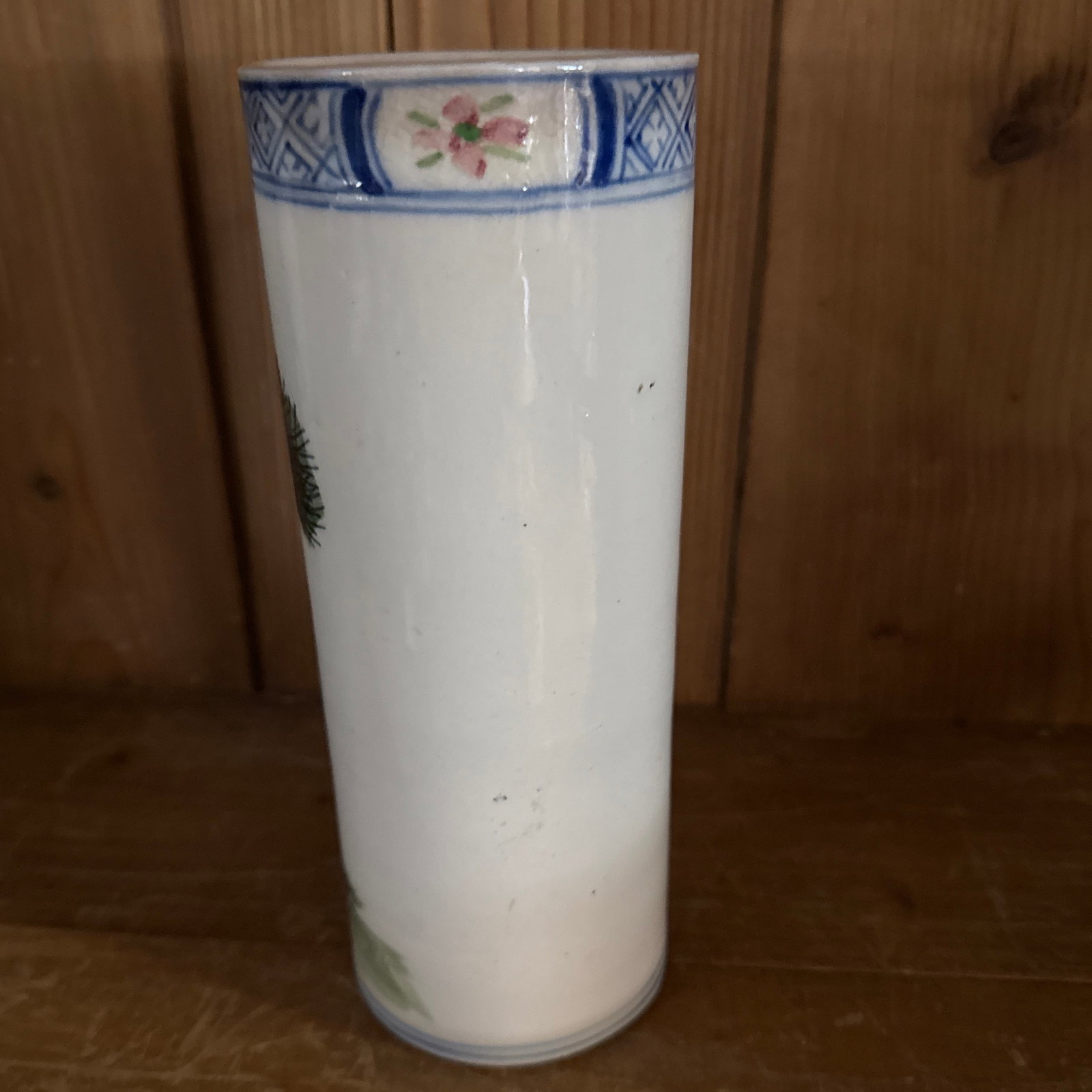 Late 19th Century Hand Painted Bird Vase - 3