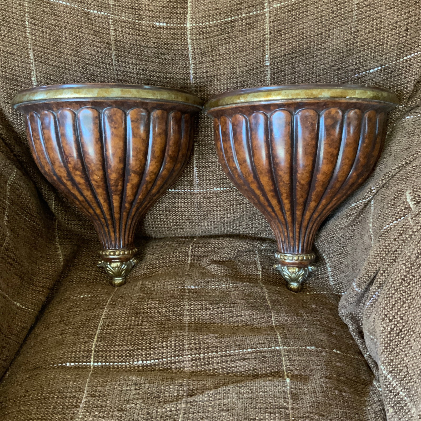 Maitland-Smith Wood Wall Sconces - 3