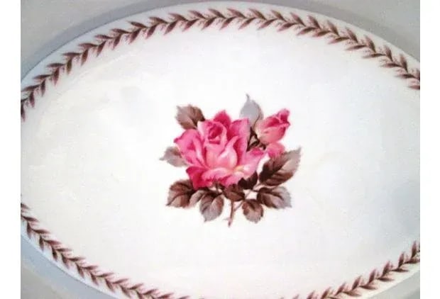 Vintage Noritake Rosemont Gilded Serving Platter - 4