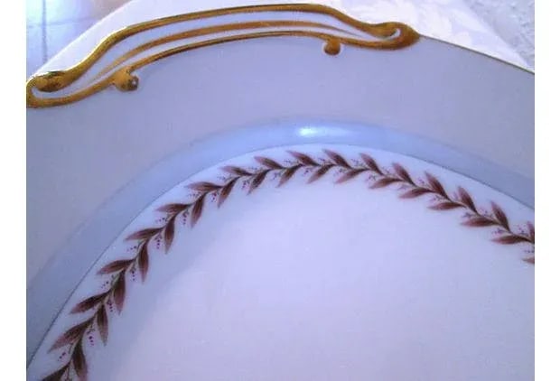 Vintage Noritake Rosemont Gilded Serving Platter - 5
