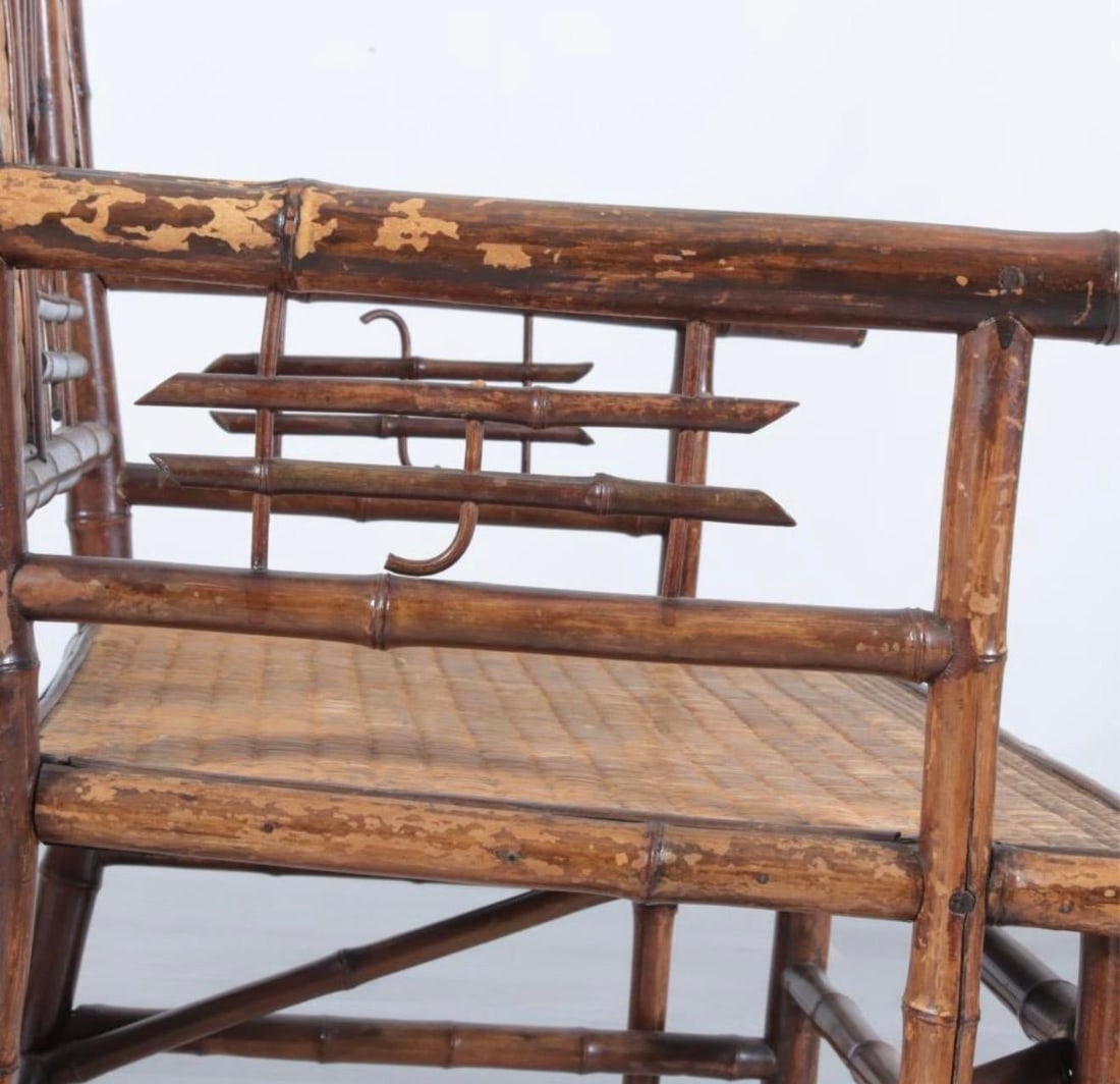 Late 19th Century Brighton Pavilion Arts and Crafts Chinoiserie Style Hall Tree Umbrella Stand With - 12