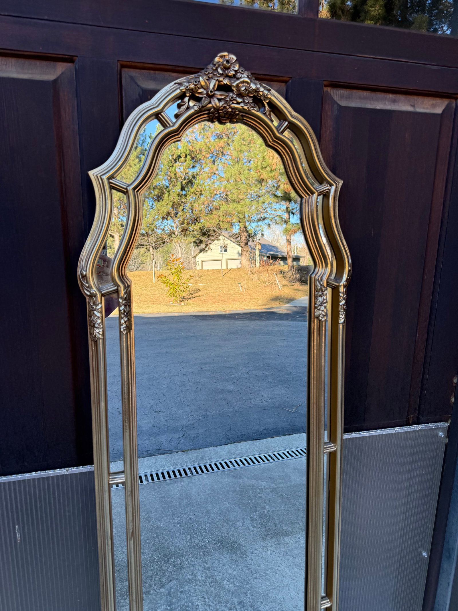 Rococo Full Length Gold Wall Mirror - 3