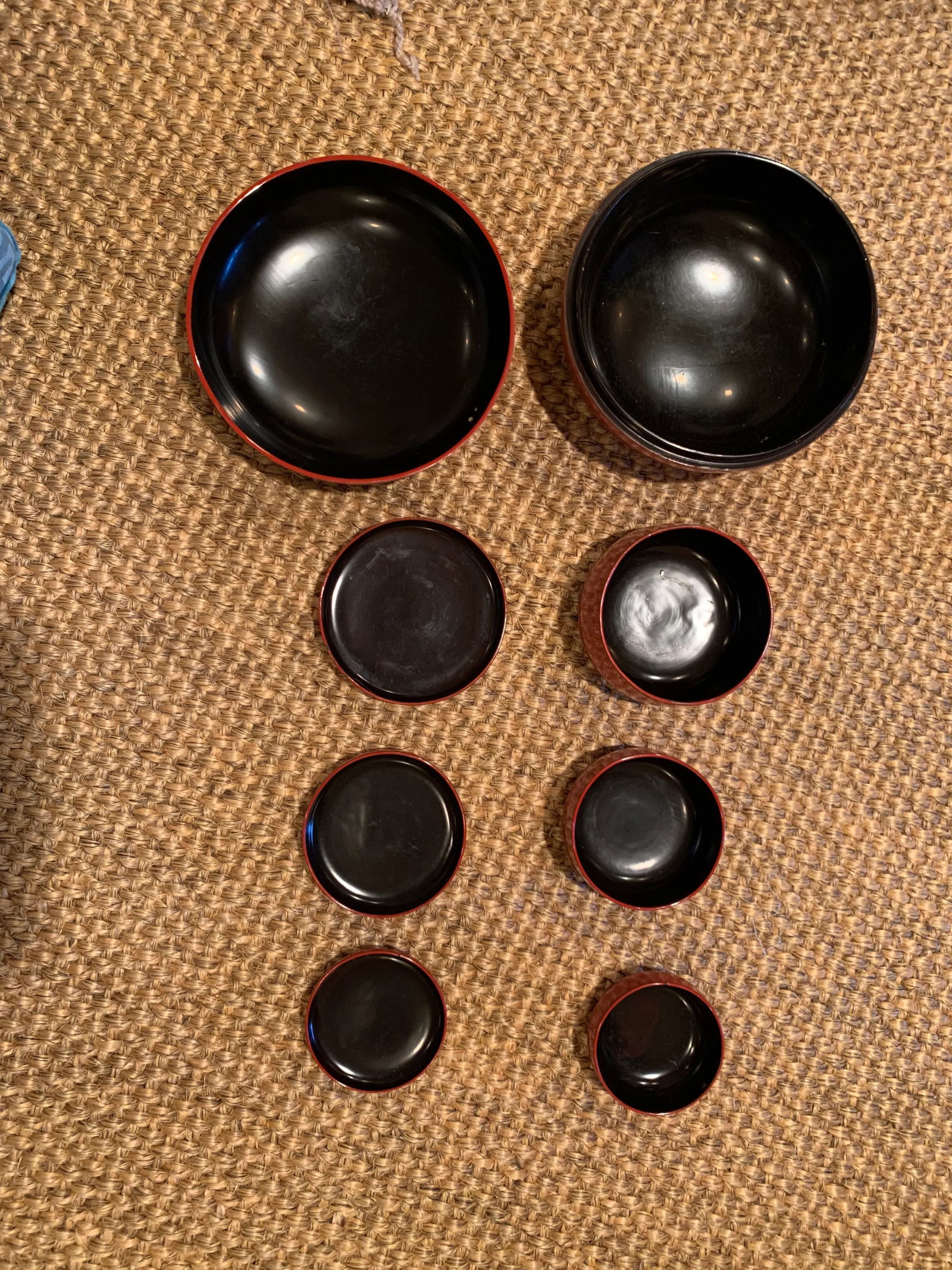 Vintage 1950s Japanese Nesting Bowls - Set of 4 - 2