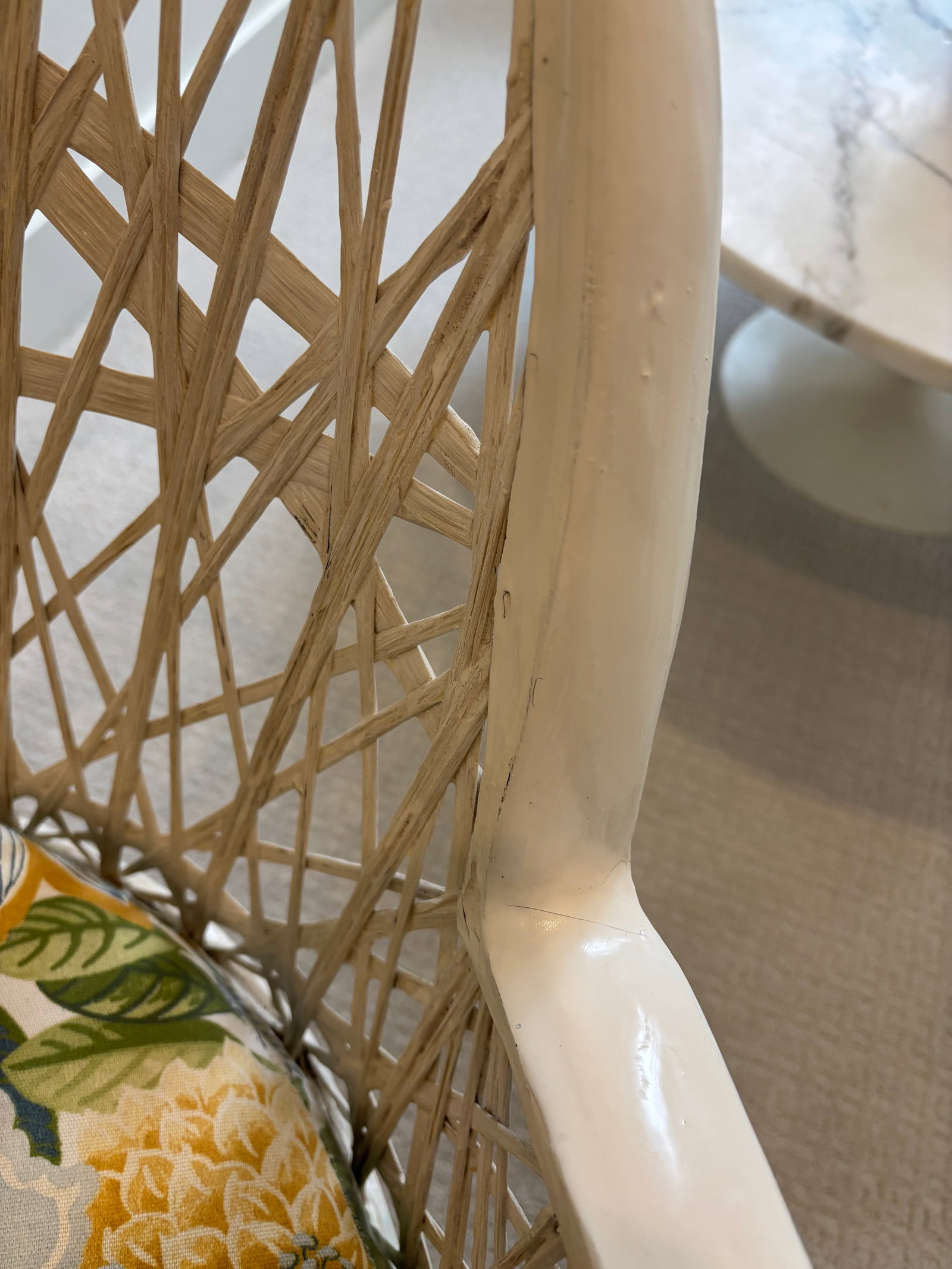 Mid-Century Palm Beach Style / Palm Springs Style Russell Woodard Spun Fiberglass Swivel Rocker Loun - 15