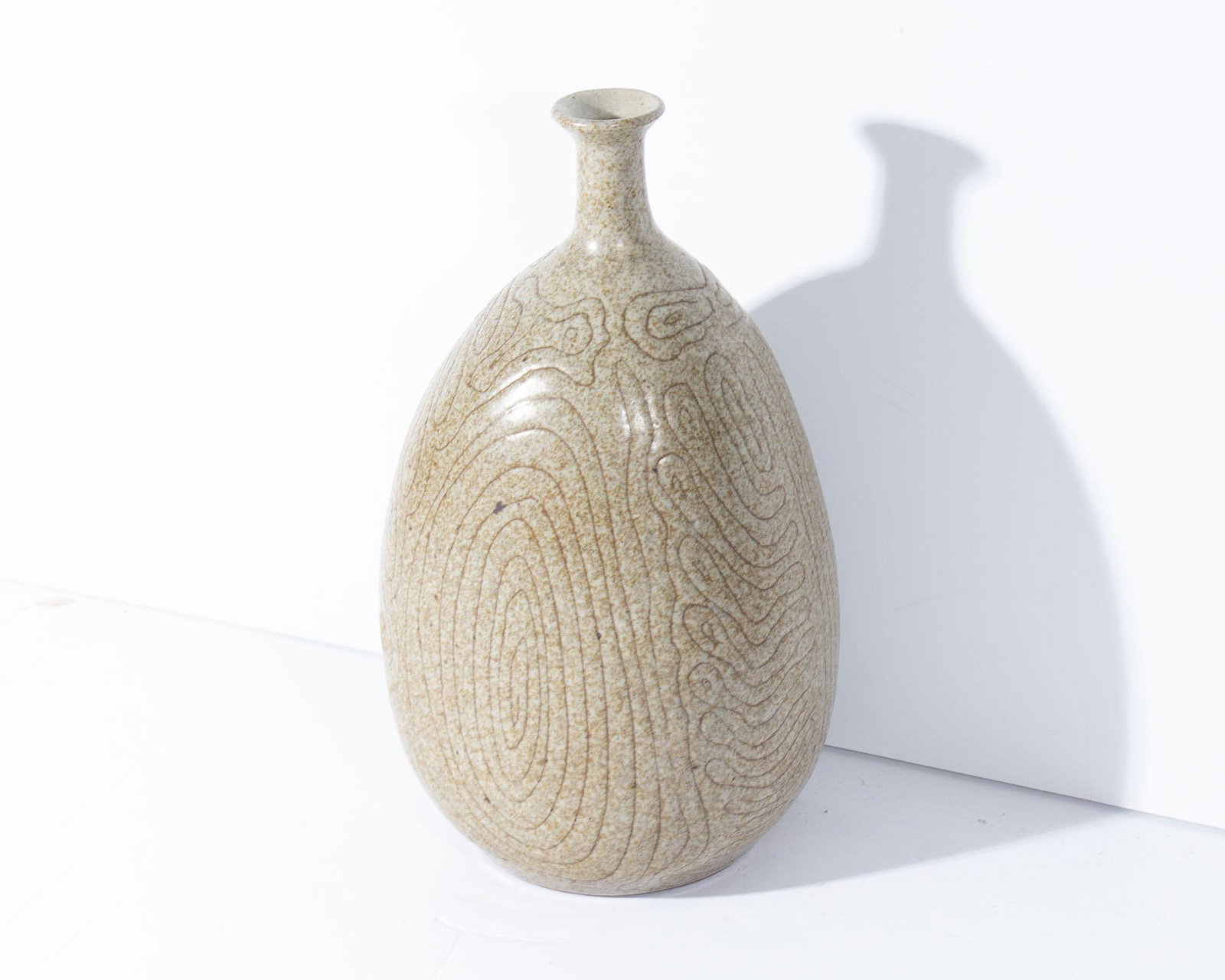 Signed Studio Pottery Vase by Frederick Carlton Ball - 3