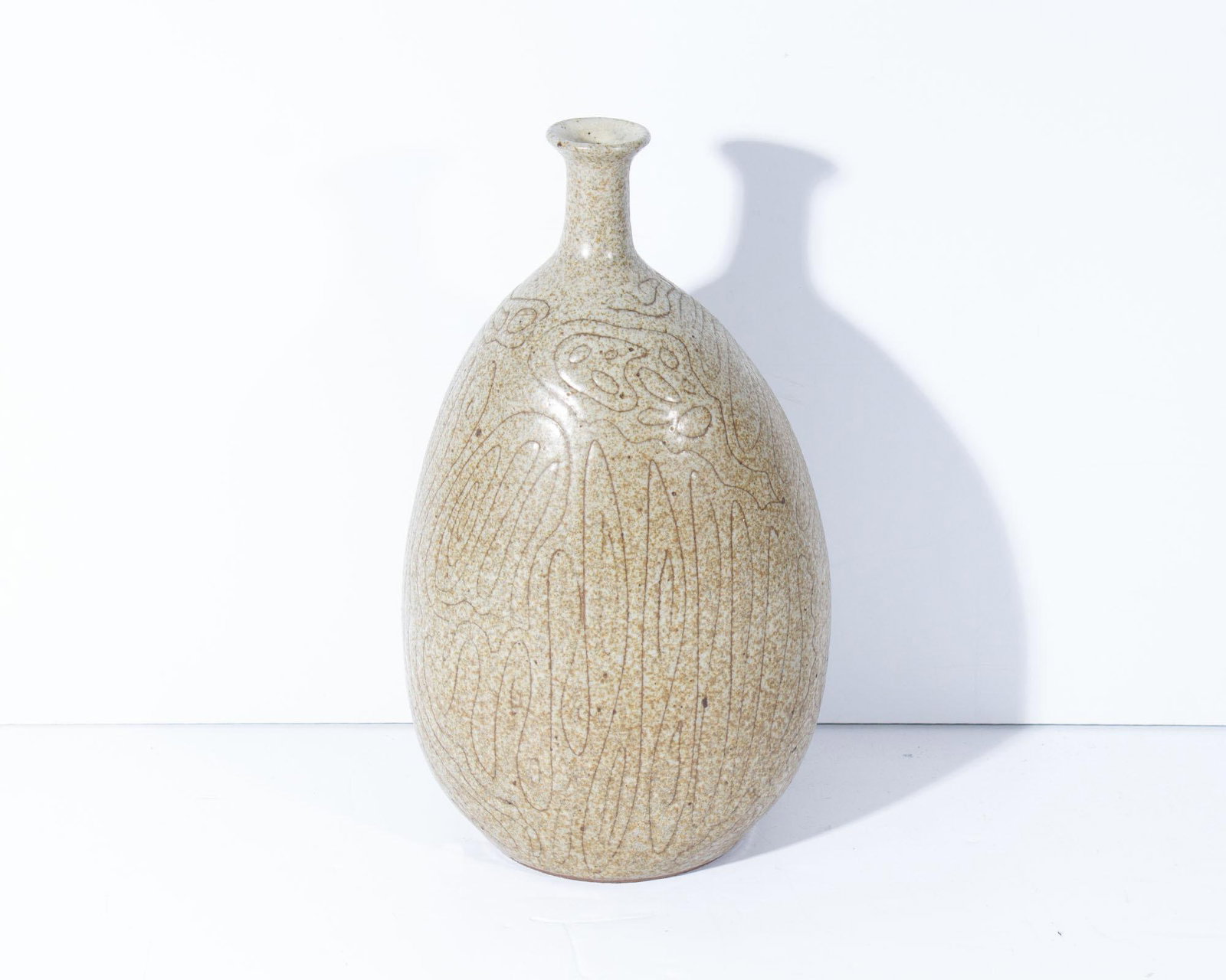 Signed Studio Pottery Vase by Frederick Carlton Ball - 4