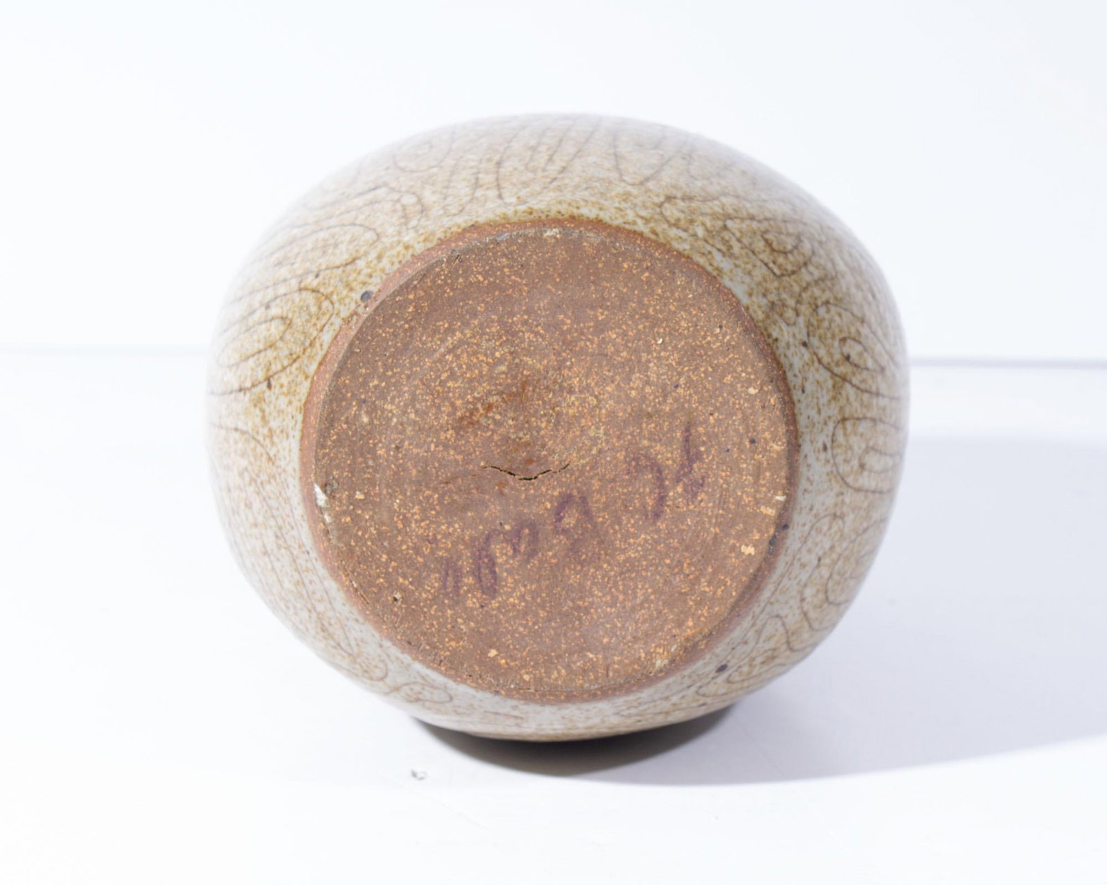 Signed Studio Pottery Vase by Frederick Carlton Ball - 7