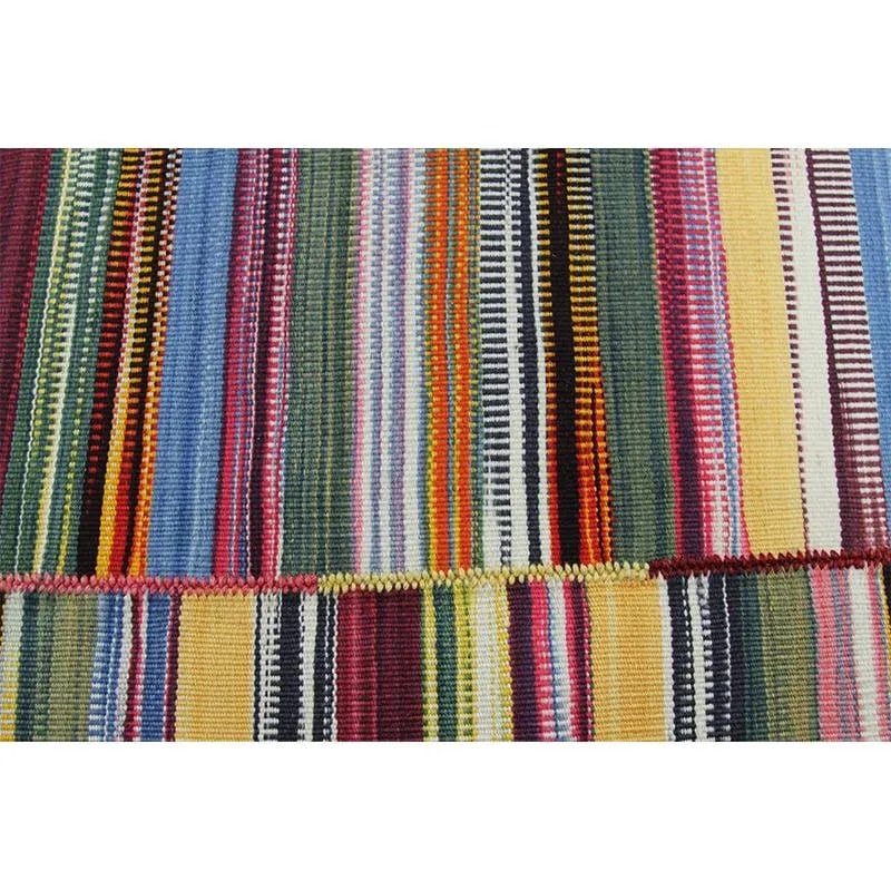 Handwoven Scandinavian Style Persian Kilim Rug 10'0'' X 13'2'' - 7