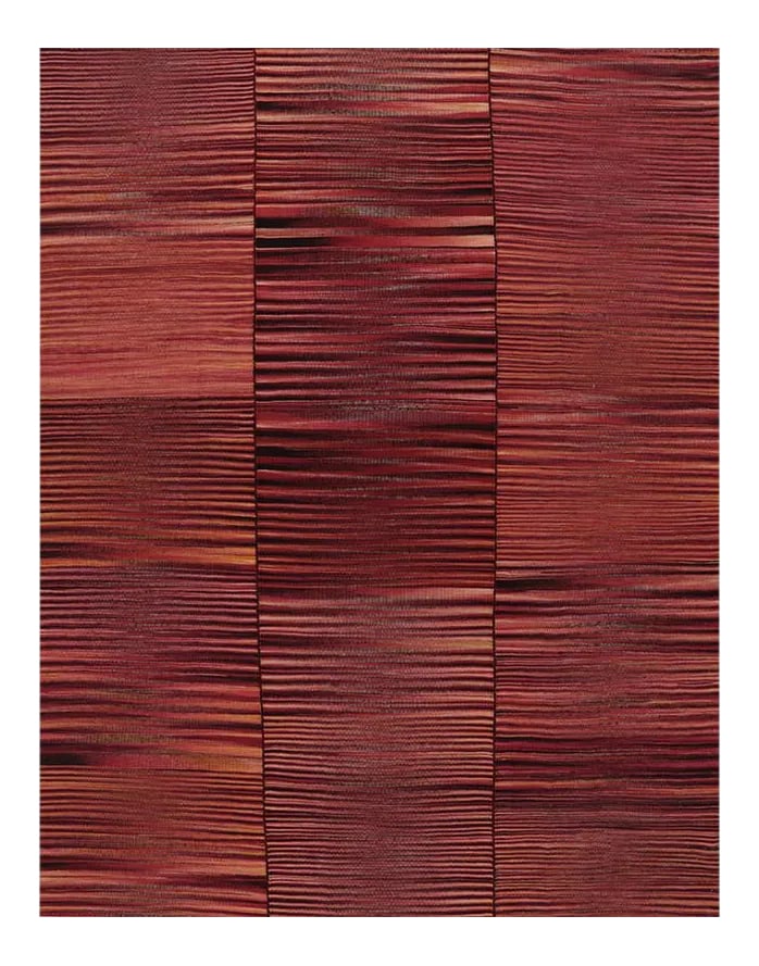 Handwoven Flatweave Scandinavian Style Kilim Rug 6'6'' X 8'4'': This remarkable contemporary Scandinavian Style Kilim area rug features a dramatic pop of electrifying colors in a playfully rich design. The innovative modern use of colors certainly brings a