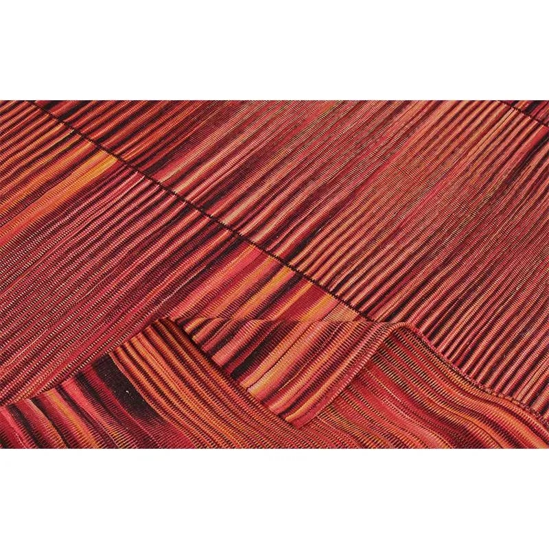 Handwoven Flatweave Scandinavian Style Kilim Rug 6'6'' X 8'4'' - 3
