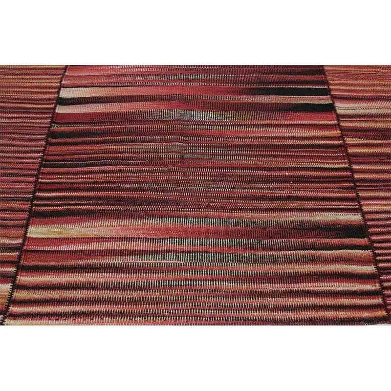 Handwoven Flatweave Scandinavian Style Kilim Rug 6'6'' X 8'4'' - 5