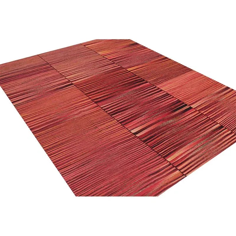 Handwoven Flatweave Scandinavian Style Kilim Rug 6'6'' X 8'4'' - 7