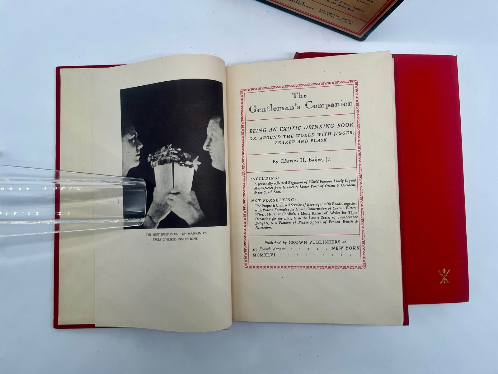 The Gentleman's Companion: I Exotic Cookery, II Exotic Drinking, Charles H Baker, 1946, 2 Volumes - 3