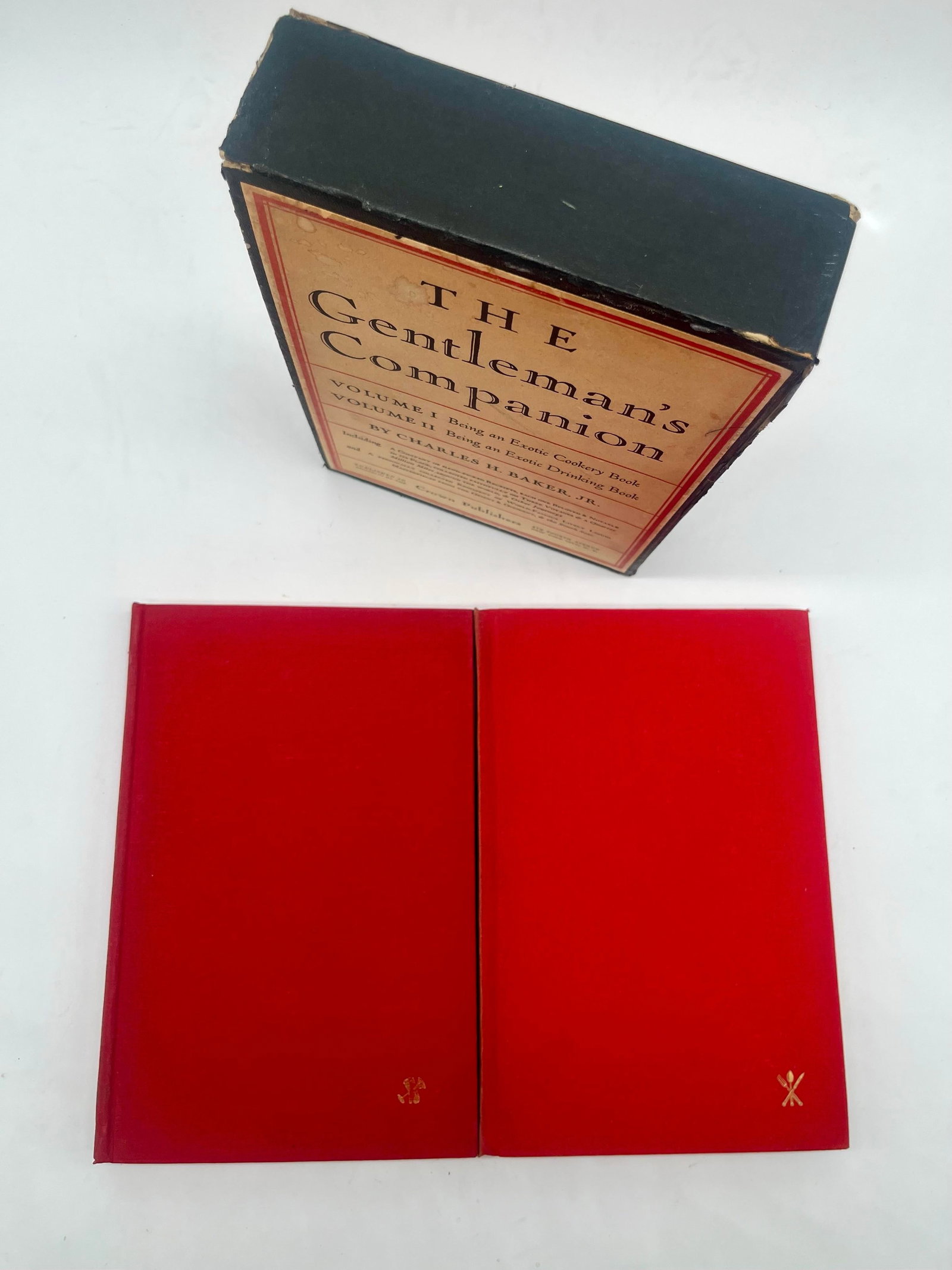 The Gentleman's Companion: I Exotic Cookery, II Exotic Drinking, Charles H Baker, 1946, 2 Volumes - 4