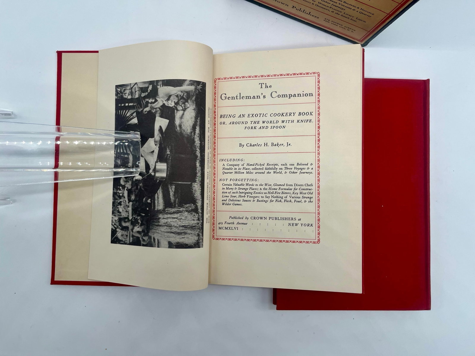 The Gentleman's Companion: I Exotic Cookery, II Exotic Drinking, Charles H Baker, 1946, 2 Volumes - 7