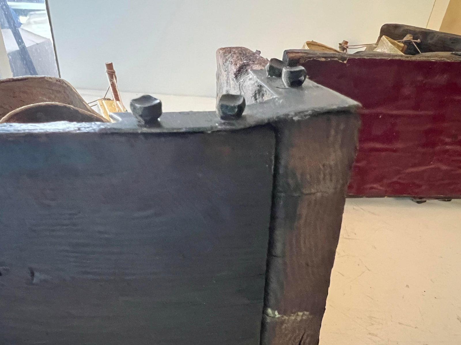 1970s Wood Pirate Ship Bookends - 6