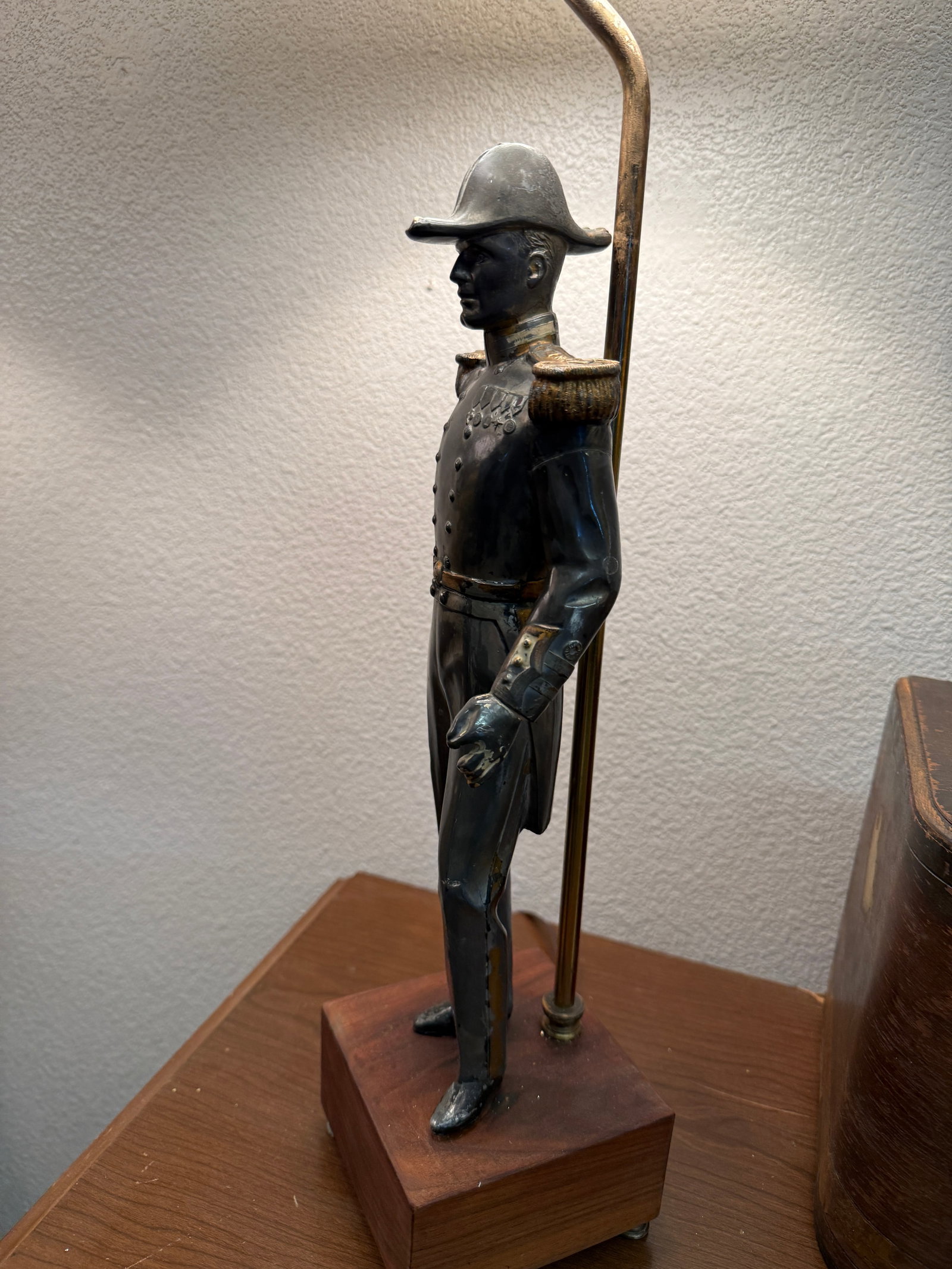 Antique French Admiral Desk Lamp - 6