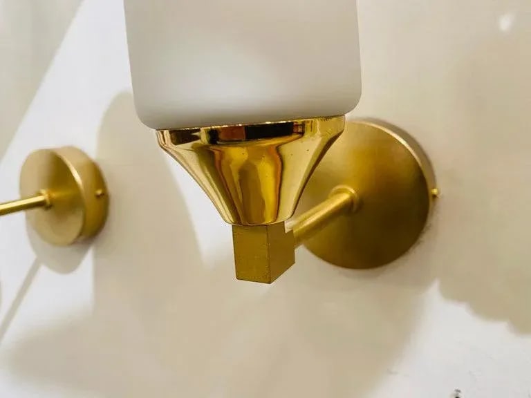 Pair of 1980s Italian Murano Glass Wall Lights - 11