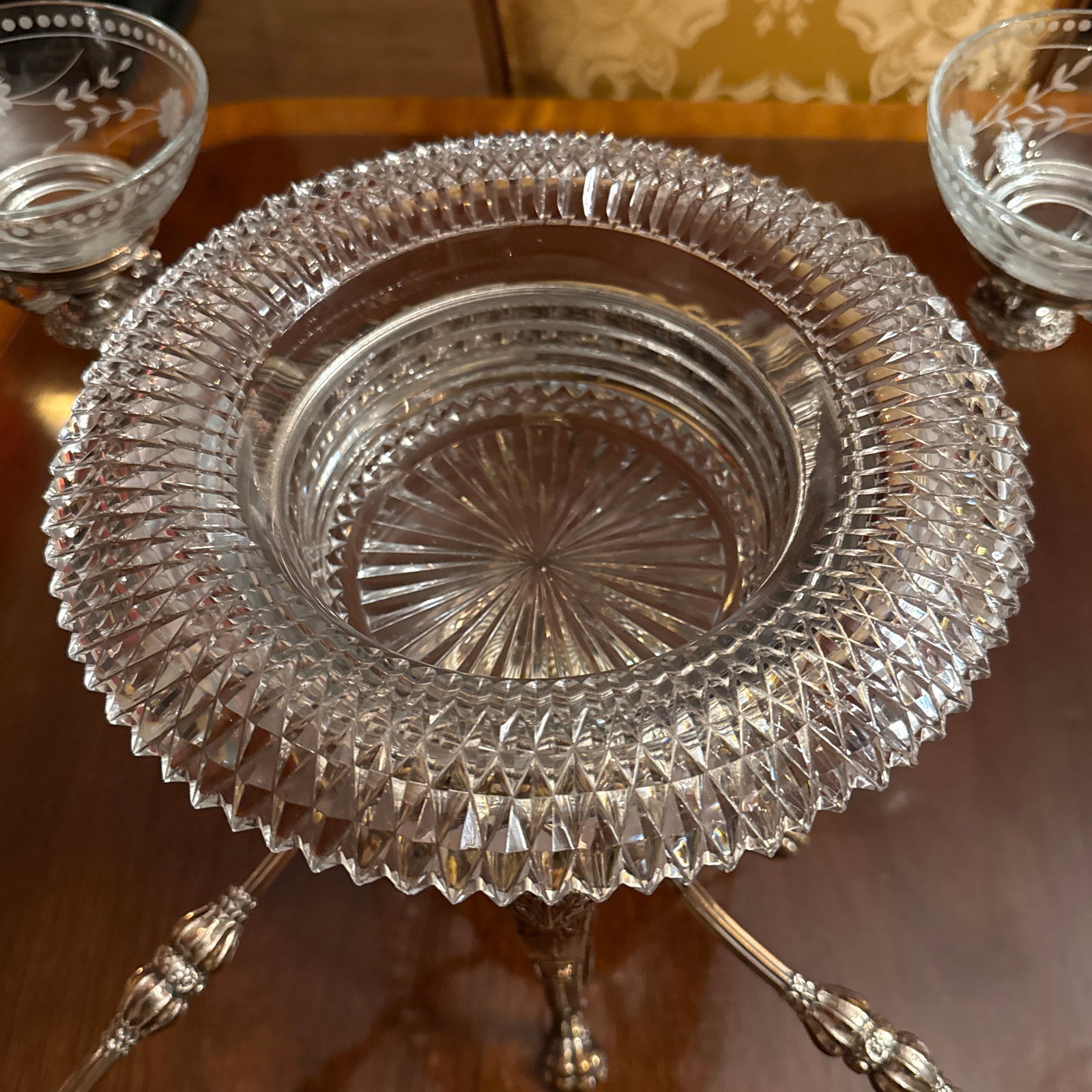Early 19th Century Regency Period Sheffield Silver Epergene - 7