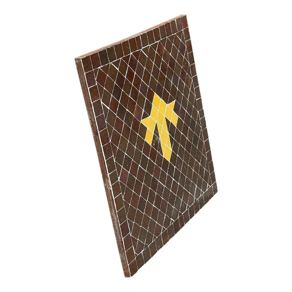 Moroccan Ceramic Tile Square Table Top - 3