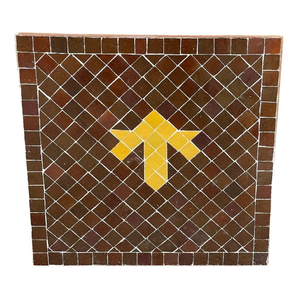 Moroccan Ceramic Tile Square Table Top - 4