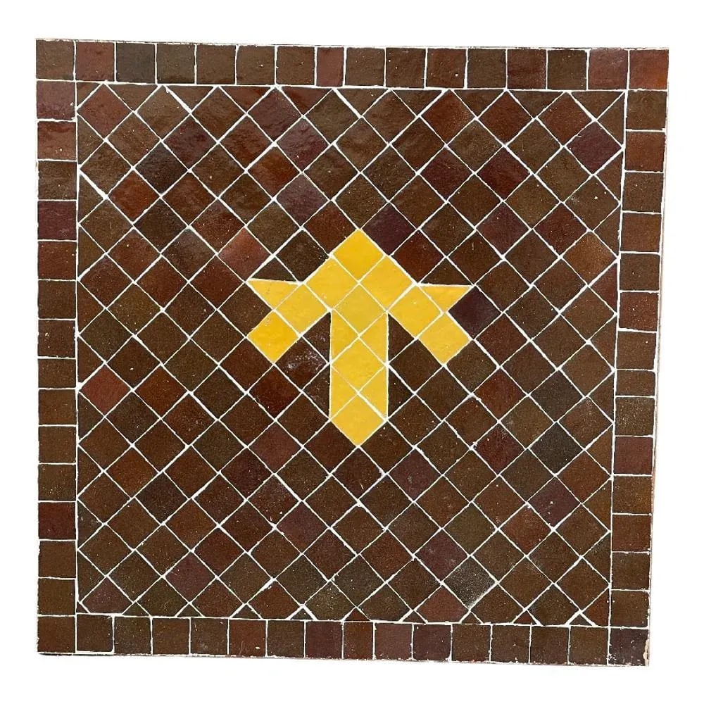Moroccan Ceramic Tile Square Table Top - 5
