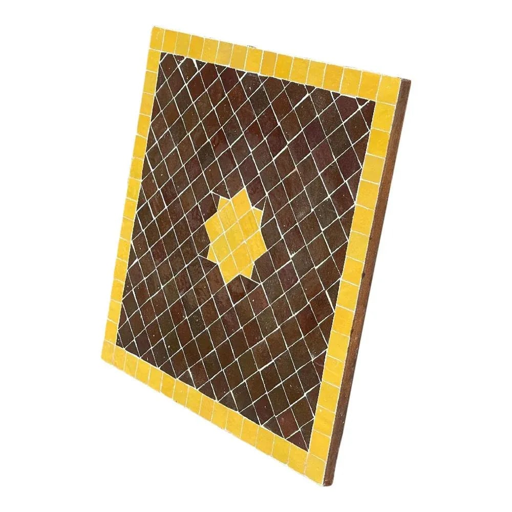 Moroccan Ceramic Tile Square Table Top - 2
