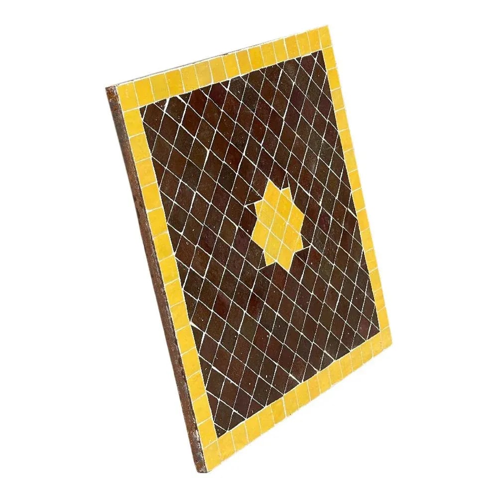Moroccan Ceramic Tile Square Table Top - 3