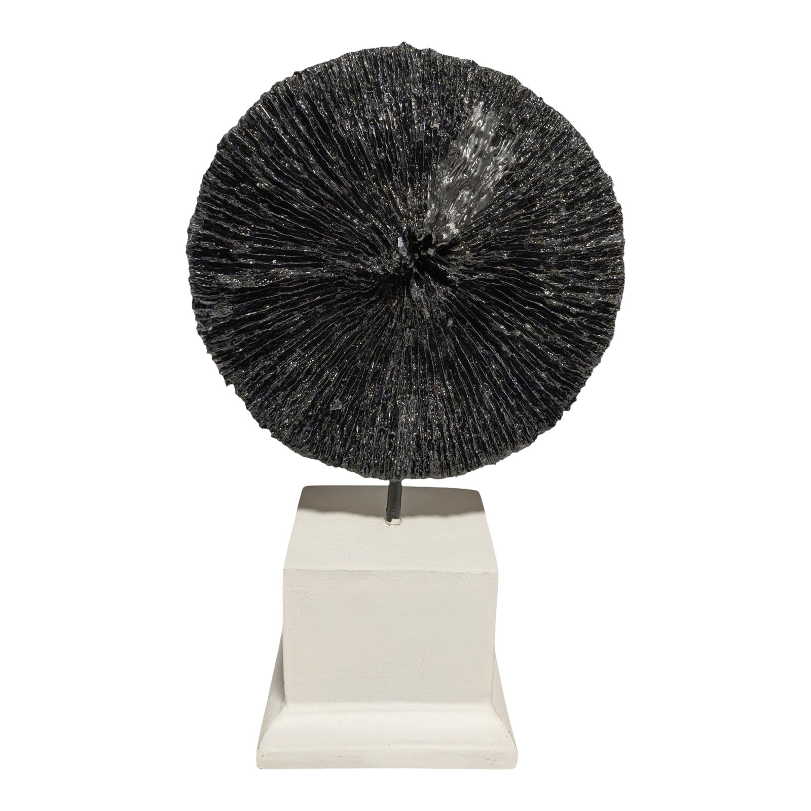 1960s Modernist Lacquered Mushroom Coral Specimen on Plinth (1 of 5)