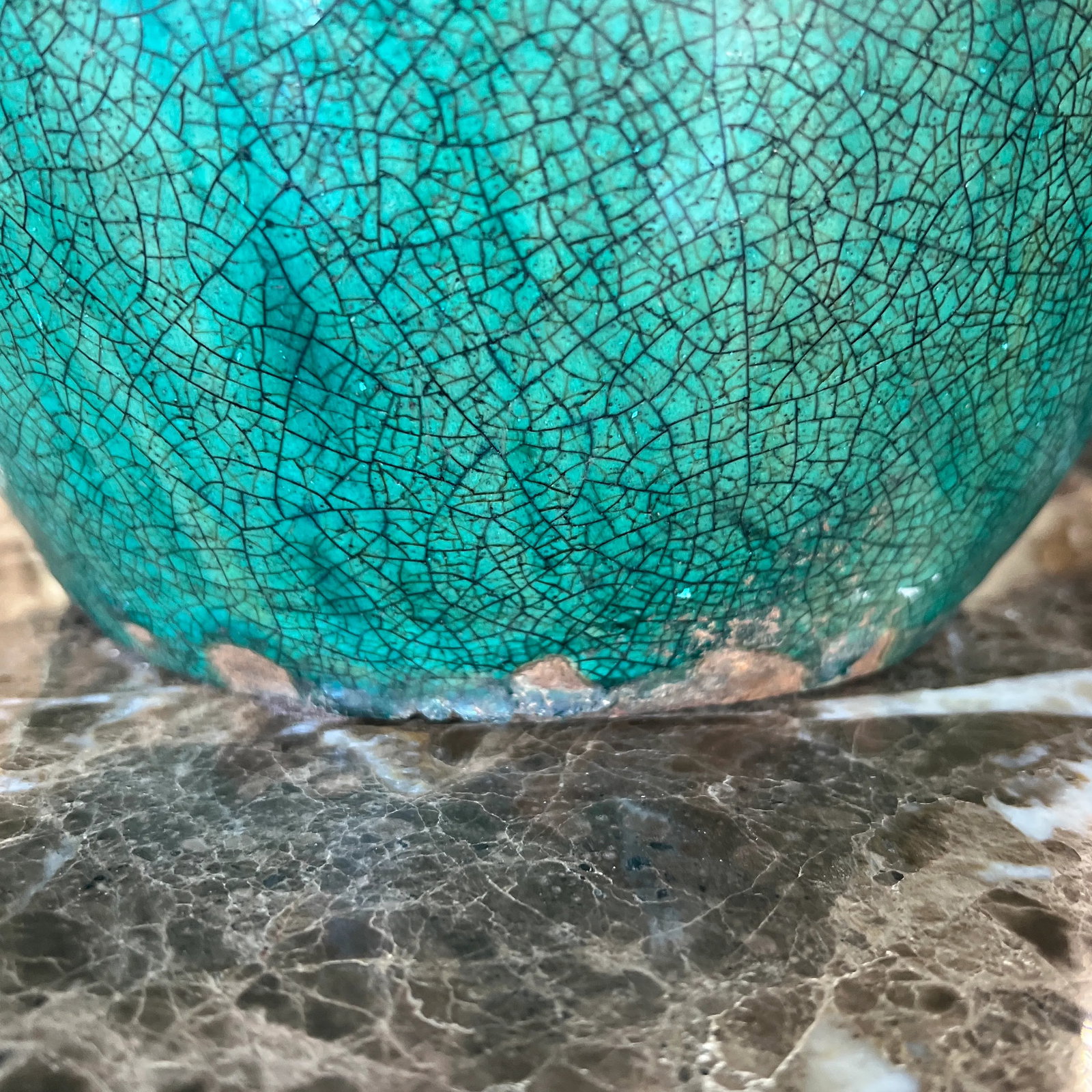 1970s Italian Green Ceramic Vase - 12