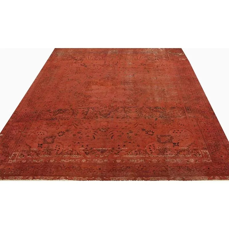 1980s Handwoven Persian Area Rug 9'9'' X 13'0'' - 2