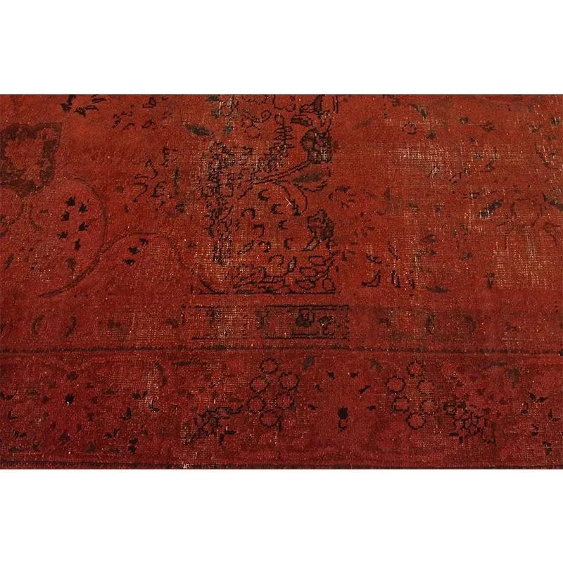1980s Handwoven Persian Area Rug 9'9'' X 13'0'' - 8