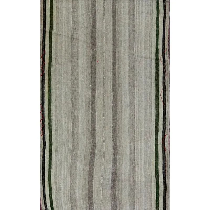 1970s Flatweave Persian Kilim Area Rug 5'1'' X 8'2'' - 7