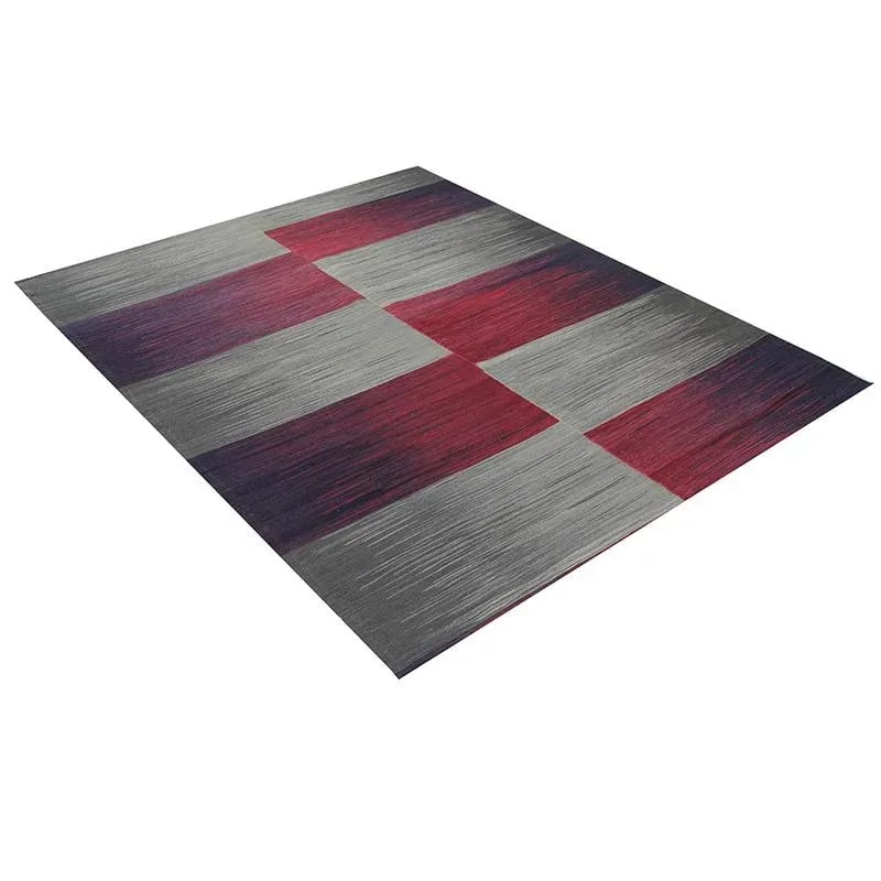 Handwoven Scandinavian Style Persian Kilim Area Rug 5'4'' X 6'6'' - 4